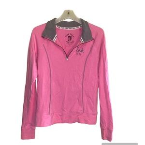 Pink/Gray PINK Quarter Zip